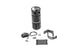 Radium Engineering Competition Catch Can XL VTA/VTE oil catch can with black and silver finish, designed for engine ventilation systems.