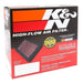 K&N Engineering custom 7-inch OD, 5.5-inch ID, 2-inch height drop-in air filter for improved engine airflow.