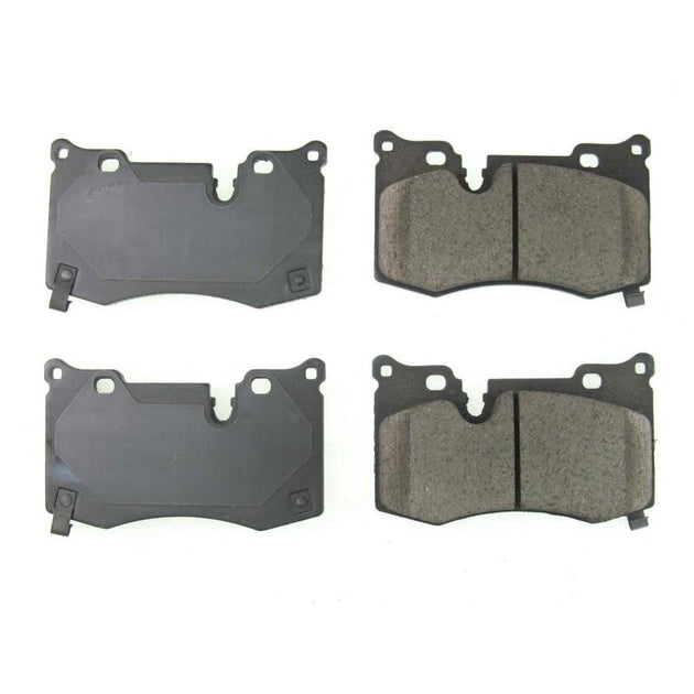 PowerStop Z16 Evolution ceramic brake pads for 2020 Chevrolet Corvette rear OE brake system with visible brake pad design.
