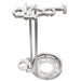 Nitrous Express billet stand-up bottle bracket for 10lb nitrous bottle, bar mount, automotive nitrous oxide accessory.
