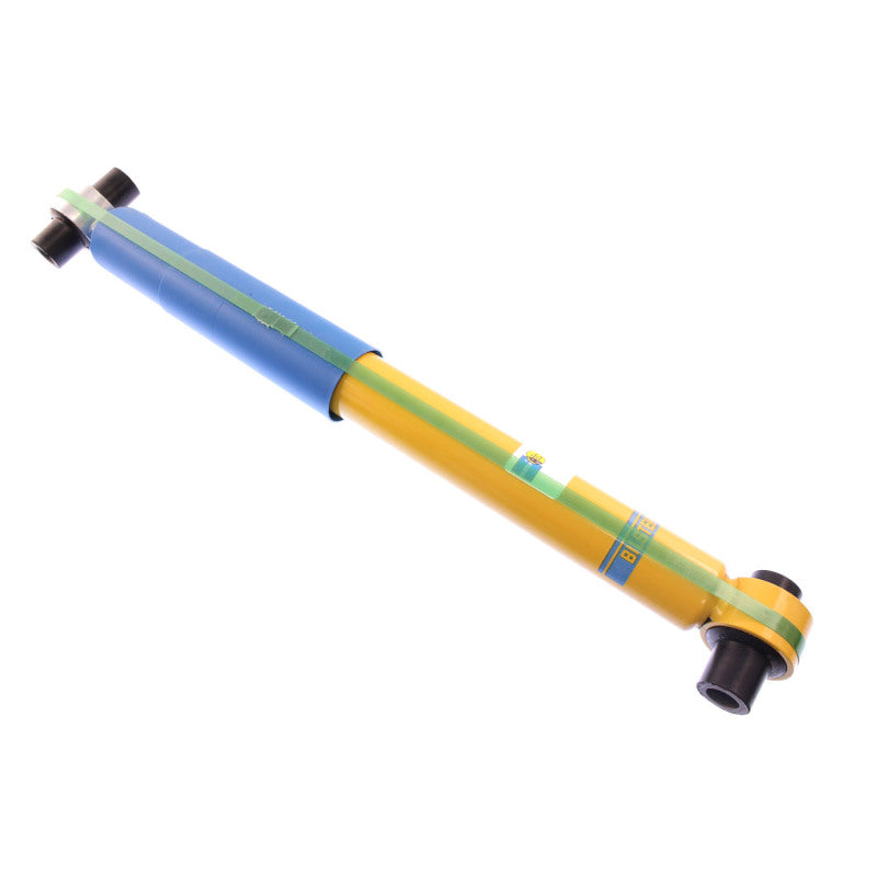Bilstein B6 Workhorse W20 front 46mm monotube shock absorber for trucks and vans, showcasing the shock with coil spring and mounting hardware.