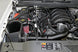 K&N 71 Series Performance Cold Air Intake Kit installed in Chevrolet Silverado, GMC Sierra, Suburban, or Yukon 2014-2015.