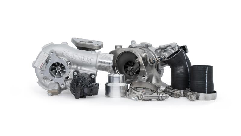 Garrett PowerMax Turbocharger Kit for Ford Bronco 2.7L GT1752S turbocharger, showing the turbo unit and components.