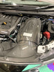 HKS cold air intake full kit for GZEA14H engine, showing the black intake pipe and air filter components.