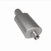 MagnaFlow stainless steel muffler with tip, 14x5x8 inches, featuring dual inlet and outlet pipes, part number 8934c9d9e797fea339970f3ec6f6a205L