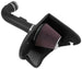 K&N Engineering cold air intake for 2016-2017 Chevrolet Camaro V6 3.6L engine, showing the performance air filter and intake tube.