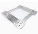Pair of NRG seat brackets for BMW E46 99-05, sturdy metal frames designed for secure seat mounting in automotive upgrades.