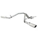 MBRP catback exhaust system for 2009 Chevy/GMC 1500 4.8/5.3L EC/CC dual split side, includes muffler and piping.