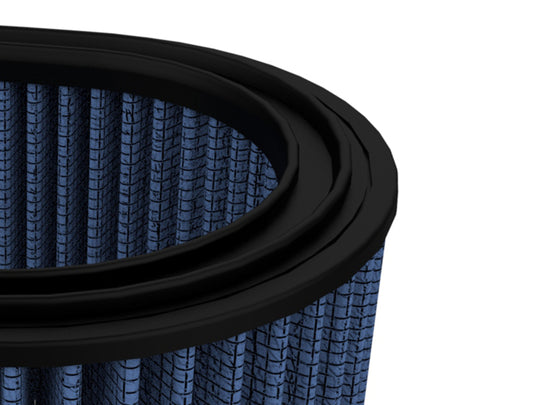 Blue aFe Magnum Flow Pro 5R air filter for 2020 Chevrolet Corvette C8, drop-in performance air filter with high airflow and filtration.