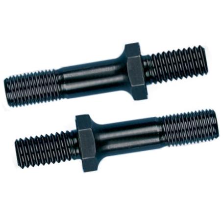 ARP SB Chevy rocker arm stud kit with 3/8 inch and 7/16 inch hardware for high-performance engine assembly.