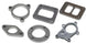 Vibrant Oil Drain Gasket for engine, matching part 2889, showing a black rubber gasket on a white background.
