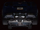 AWE Tuning C6 Chevrolet Corvette Z06/ZR1 Touring Edition axle-back exhaust with chrome silver tips, showing polished exhaust tips and pipe details.