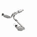 MagnaFlow catalytic converter direct fit for Chevy Avalanche 5.3L engine, showing the metal converter with inlet and outlet pipes.