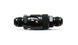 Vibrant aluminum -10AN quick release fitting with Viton seal, showcasing the durable fitting with threaded end and vibrant finish.