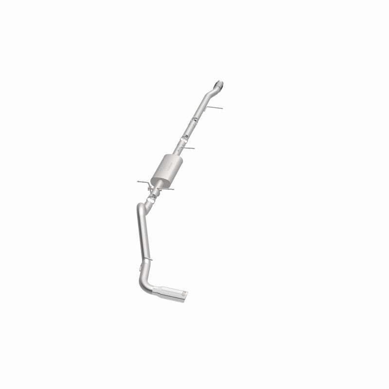 Magnaflow catback exhaust system for 14 Chevy Silverado V8 5.3L CC/EC cab single passenger side rear exit stainless steel