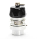 Black Turbosmart Vee Port Pro BOV blow off valve installed on a vehicle engine.