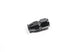 Radium Engineering -8AN black PTFE hose end fitting with straight design for high-performance fluid connections.