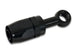 Vibrant single -6AN to 12mm ID banjo hose end aluminum fitting for high-performance fluid connections.