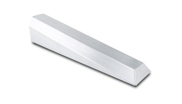 Vibrant 4.5-inch wide, 22-inch long, 3-inch tall aluminum I/C end tank for forced induction with vertical I/C core.