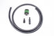 Radium Engineering 8AN Fuel Cell Vent Kit with fuel lines, featuring durable fittings and hoses for automotive fuel system ventilation.