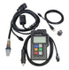 Innovate LM-2 OBD-II cable for gauge components, black cable with connectors, used for automotive diagnostics and tuning.