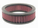 K&N Engineering custom drop-in air filter with 7-inch diameter, 5.5-inch ID, and 2-inch height for vehicle airflow improvement.