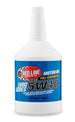 Red Line Euro-Series 5W40 motor oil in a quart container, suitable for automotive engines, with a red and black label.