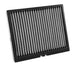 K&N Engineering cabin air filter for Chevy Cruze 2011-2015 and Cadillac SRX 2011-2016, shown in the image.