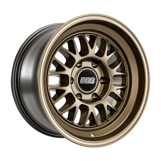 BBS TS-C satin bronze cast wheel, 17x9 inches, 6x135 bolt pattern, 87.1 CB, ET0 offset, displayed on a vehicle wheel.