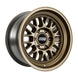 BBS TS-C satin bronze cast wheel, 17x9 inches, 6x135 bolt pattern, 87.1 CB, ET0 offset, displayed on a vehicle wheel.