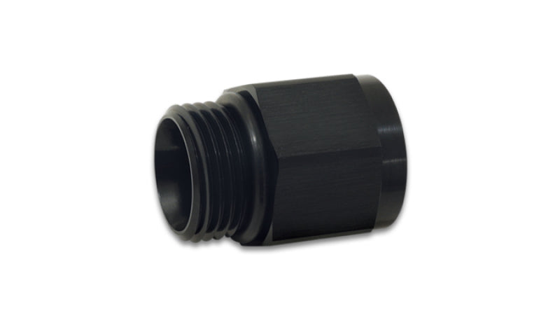Vibrant Male -8 ORB to Female M18 x 1.5 adapter fitting showing threaded connections and ORB sealing surface.