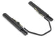 SPARCO flat seat track set with adjustable brackets and mounting hardware for racing seats.
