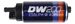 DeatschWerks 255 LPH DW200 series in-tank fuel pump installed in a vehicle fuel tank for high-performance fuel delivery.