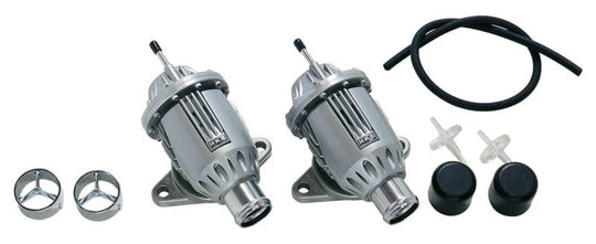 HKS Super SQV 4 blow off valve for Nissan GT-R R35 with VR38DETT engine, featuring sleek metal construction and brand logo.