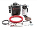 Snow Performance Stage 1 Boost Cooler TD water methanol injection kit with red high-temp tubing and quick fittings.