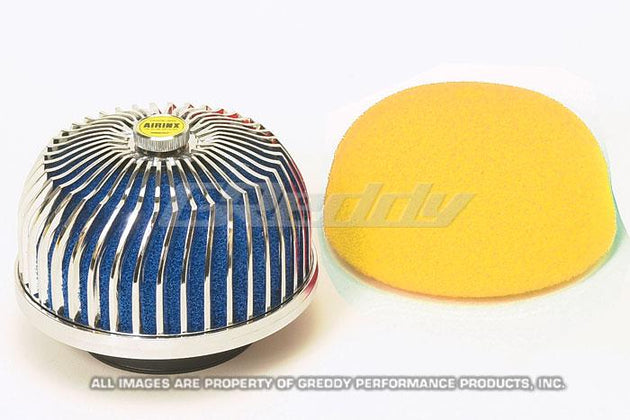 GReddy Airnx AY-MB blue replacement air filter element for drop-in air filters, featuring a high-performance, reusable design.