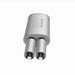 MagnaFlow stainless steel muffler with tip, 14x5x8 inches, featuring 2.25/3 inch inlet and outlet, for automotive exhaust systems.