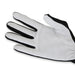 Black RaceQuip Basic Race Glove in medium size, showing the durable glove with textured grip for racing safety and comfort.