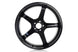 Advan GT Premium forged racing wheel with 20x12.0 size, gloss black finish, 5x114.3 bolt pattern, sporty and sleek appearance