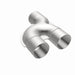 MagnaFlow Smooth Trans Y pipe, 2.50-inch stainless steel with 90-degree bend, designed for exhaust system applications.