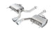 Borla axle back exhaust rear section for 2011-2015 Cadillac CTS V Coupe 6.2L SS, 8-cylinder, S Type model.