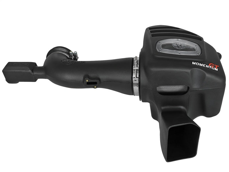 aFe Power 13-15 Chevrolet Camaro SS V8-6.2L Pro DRY S cold air intake system with air filter and intake tubing.