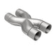 MagnaFlow Smooth Trans X 3/3 X 14 SS stainless steel X pipe for exhaust systems, shown in the image.