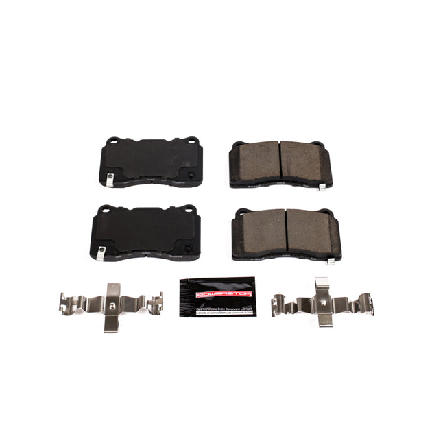 PowerStop Z23 Evolution sport brake pads for 2019 Buick Regal Sportback, front performance brake pads with hardware.