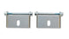Vibrant replacement EASY MOUNT IC bracket assembly with hardware for intercoolers, includes two brackets and IC #12800.