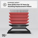K&N Engineering drop-in air filter for Cadillac CTS and CTS-V 3.6L V6 engine, designed for improved airflow and filtration.