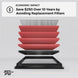 K&N Engineering drop-in air filter for Cadillac CTS and CTS-V 3.6L V6 engine, designed for improved airflow and filtration.