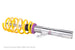 KW Coilover Kit V1 for 2010+ Chevrolet Camaro, adjustable coilovers shown with metal springs and shock absorbers.
