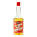Red Line 4-cycle alcohol fuel lubricant additive in a 12oz bottle, designed to improve engine performance and fuel efficiency.