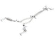 Borla catback exhaust system for 2010-2013 Chevy Camaro SS 6.2L V8, featuring polished stainless steel pipes and dual exhaust tips.